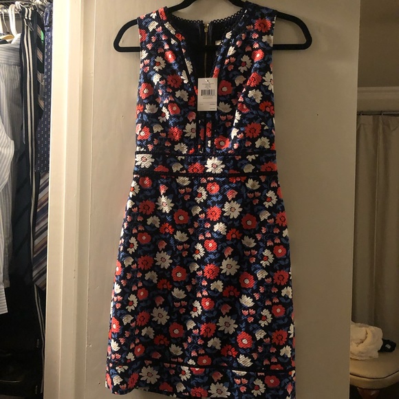 Kate Spade Shore Thing Daisy Jacquard Sheath Dress - Picture 4 of 6